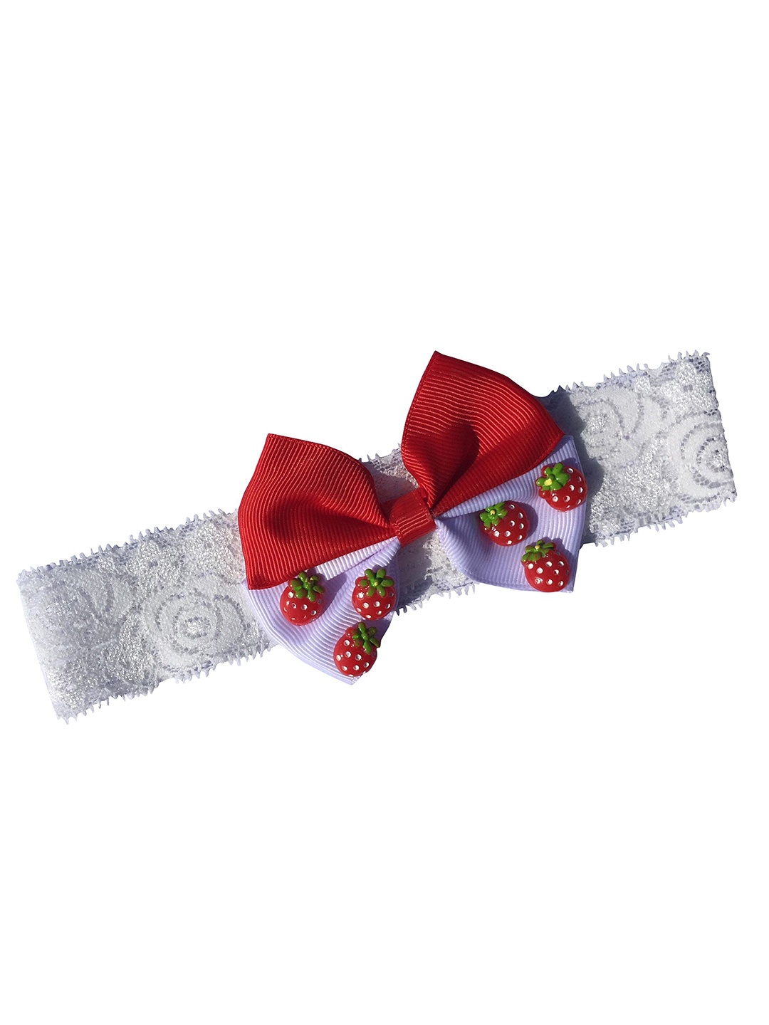 

BAESD Girls Embellished Hairband, White