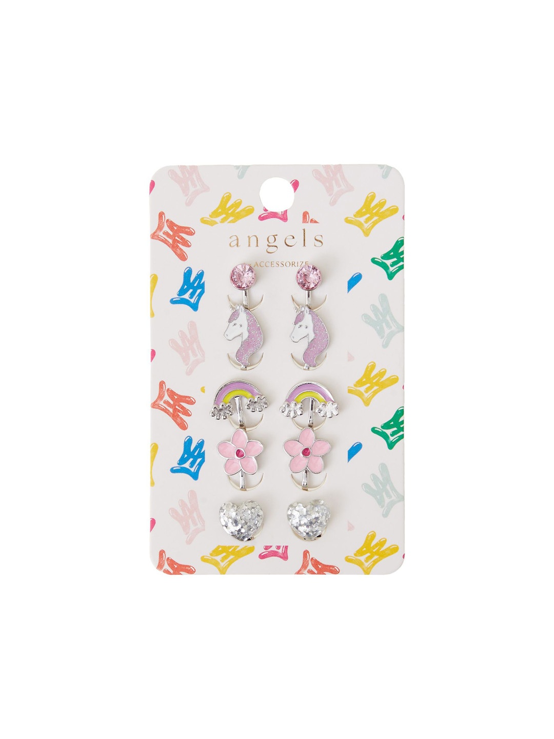 

Accessorize Contemporary Studs Earrings, Multi