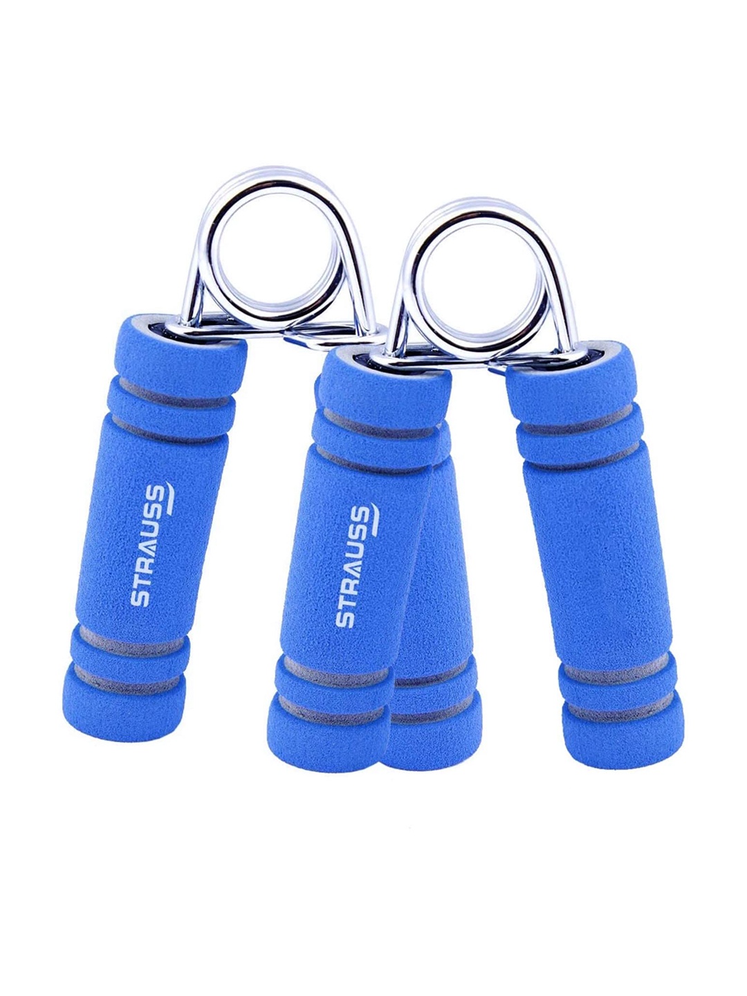 

STRAUSS Pack Of 2 Foam Hand Grip, Blue
