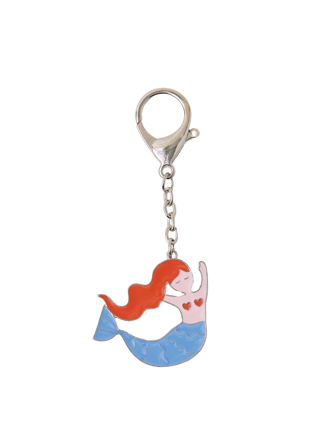 

Accessorize Girls London Mermaid Keyring, Blue