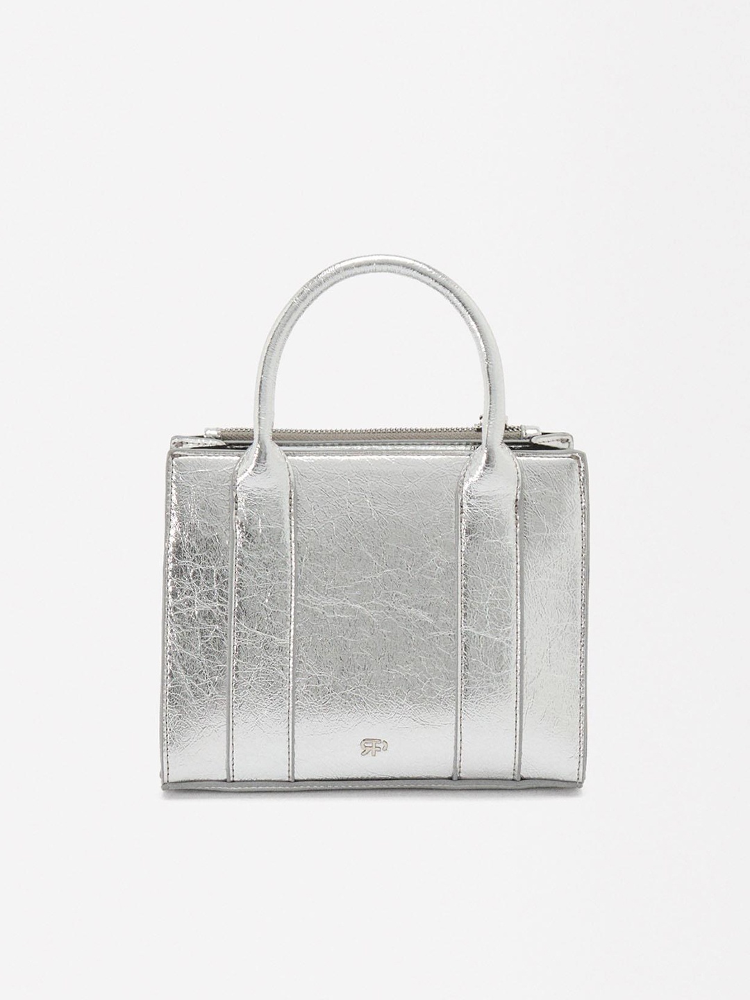 

PARFOIS Crossbody Handheld Bag, Silver