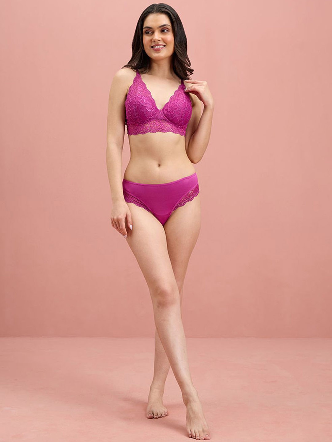 

Nykd Mid-Rise Bikini Briefs, Purple