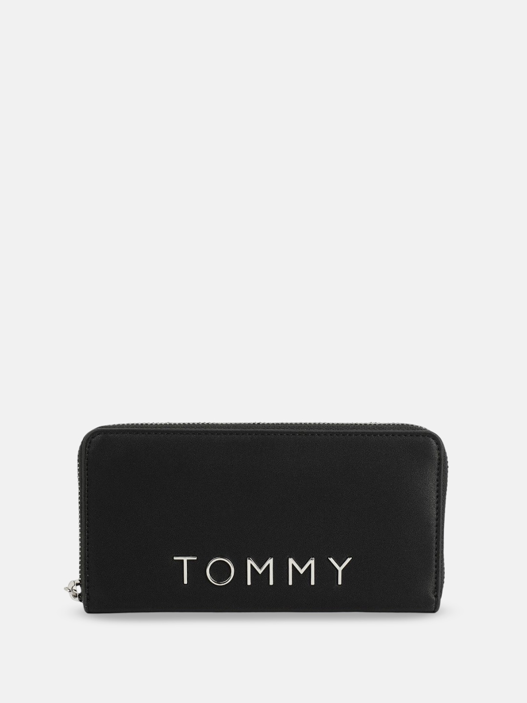 

Tommy Hilfiger PU Structured Handheld Bag with Bow Detail, Black