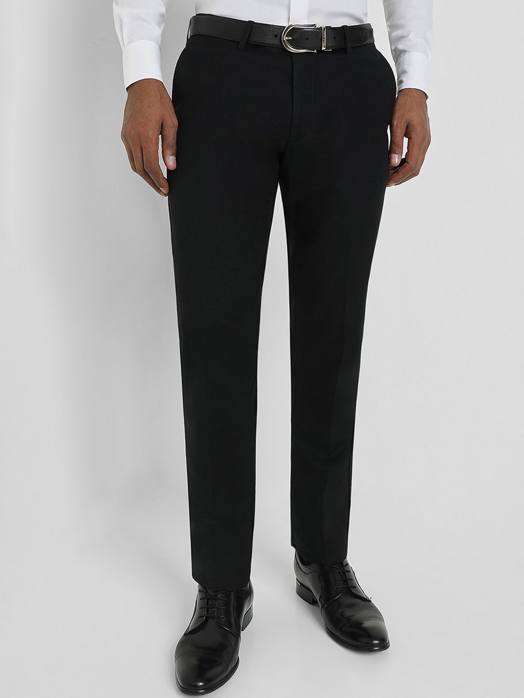 

Allen Solly Sport Men Slim Fit Trousers, Black