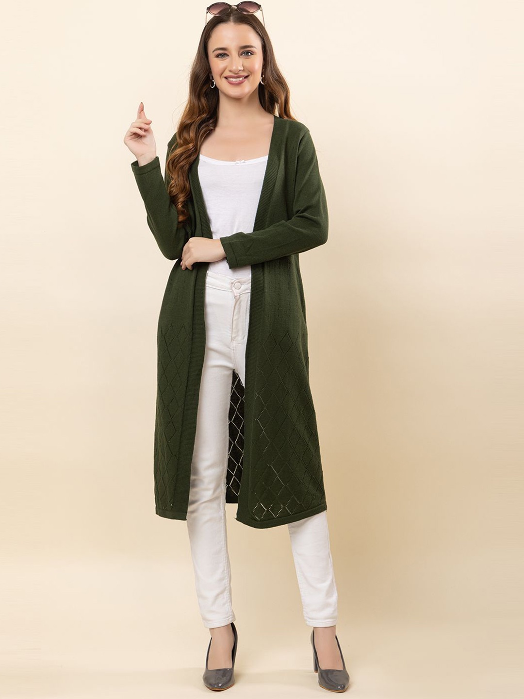 

Anouk Women Cardigan, Olive