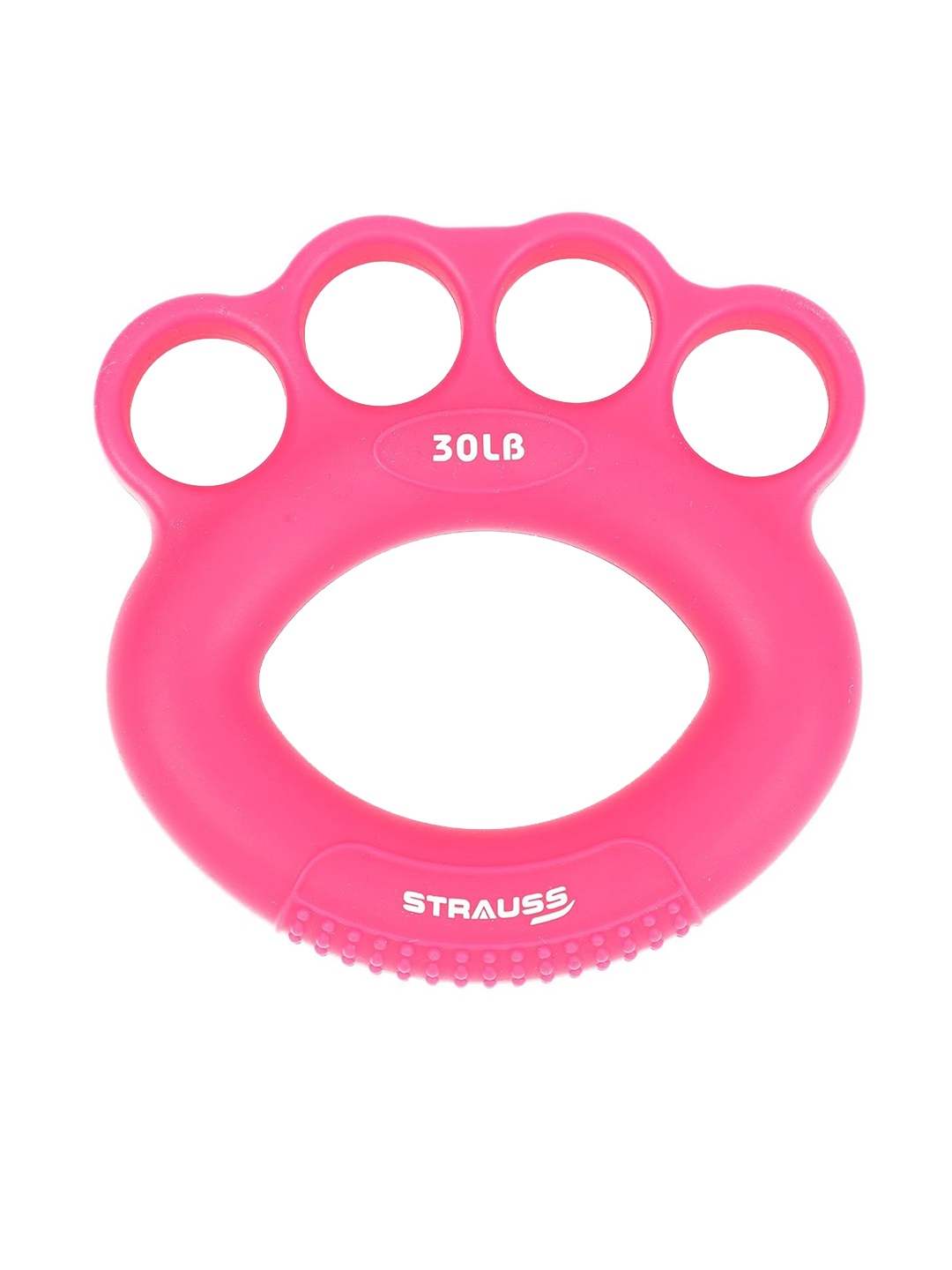 

STRAUSS Adjustable Finger Hand Exerciser, Pink