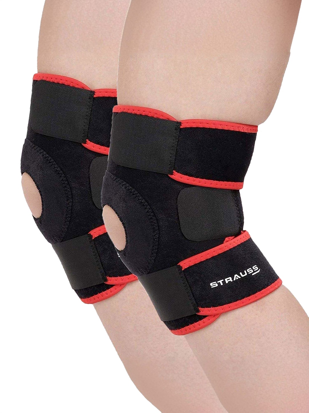 

STRAUSS Adjustable Knee Support Patella, Black