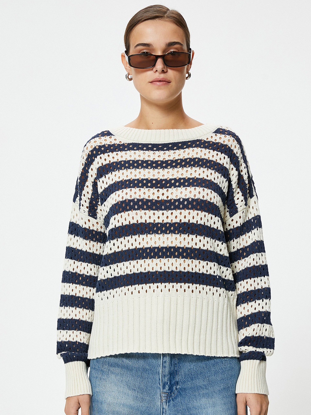 

Koton Women Pullover, White