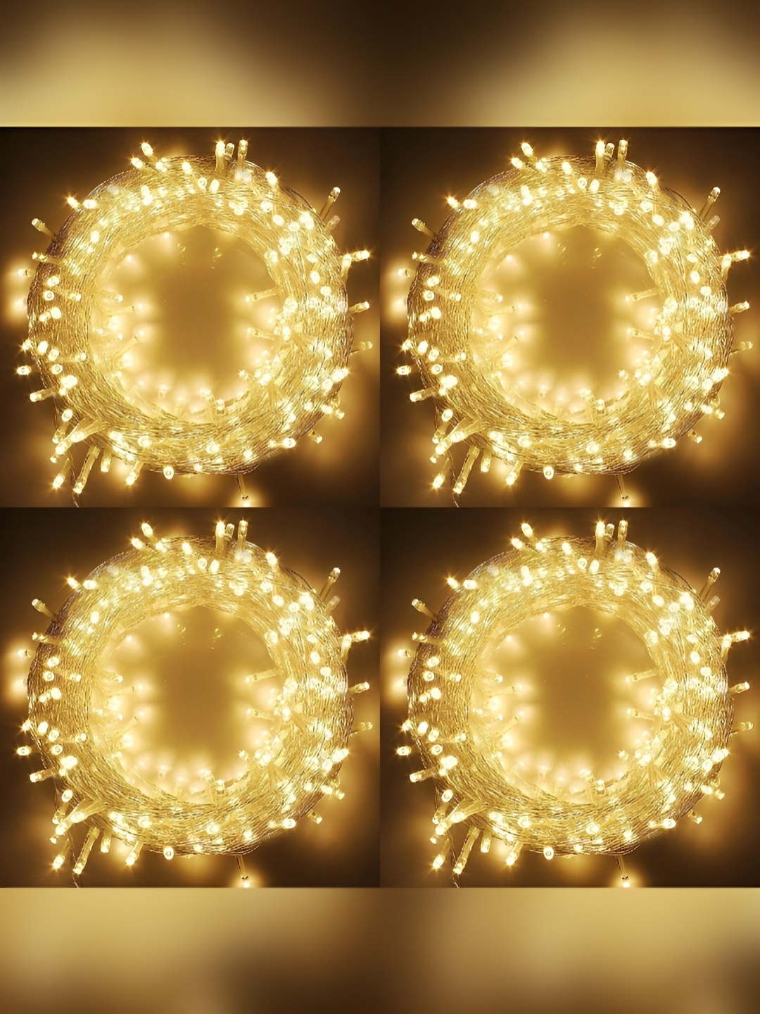 

Home Delight Yellow 4 Pieces Rice Shape String Lights