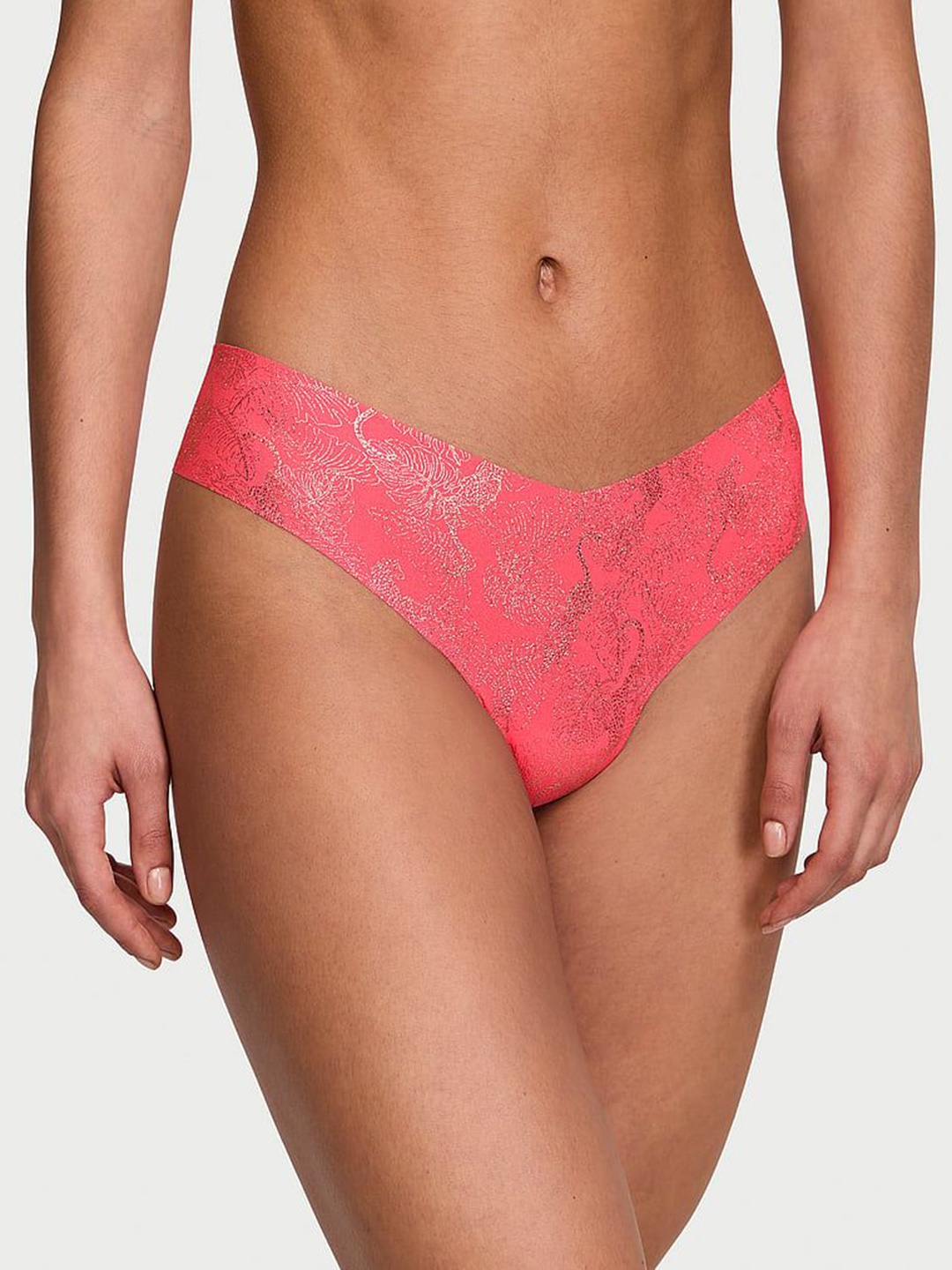 

Victoria's Secret Women Low Rise Thong Briefs, Pink