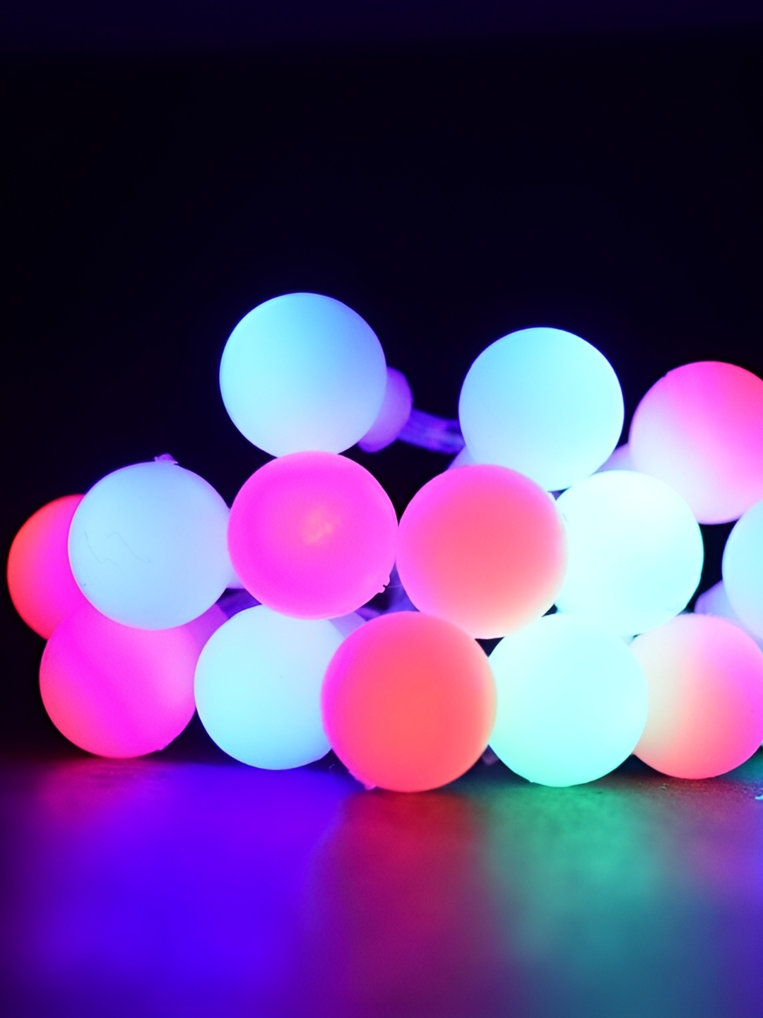 

Home Delight Green & Yellow Ball Shape String Lights