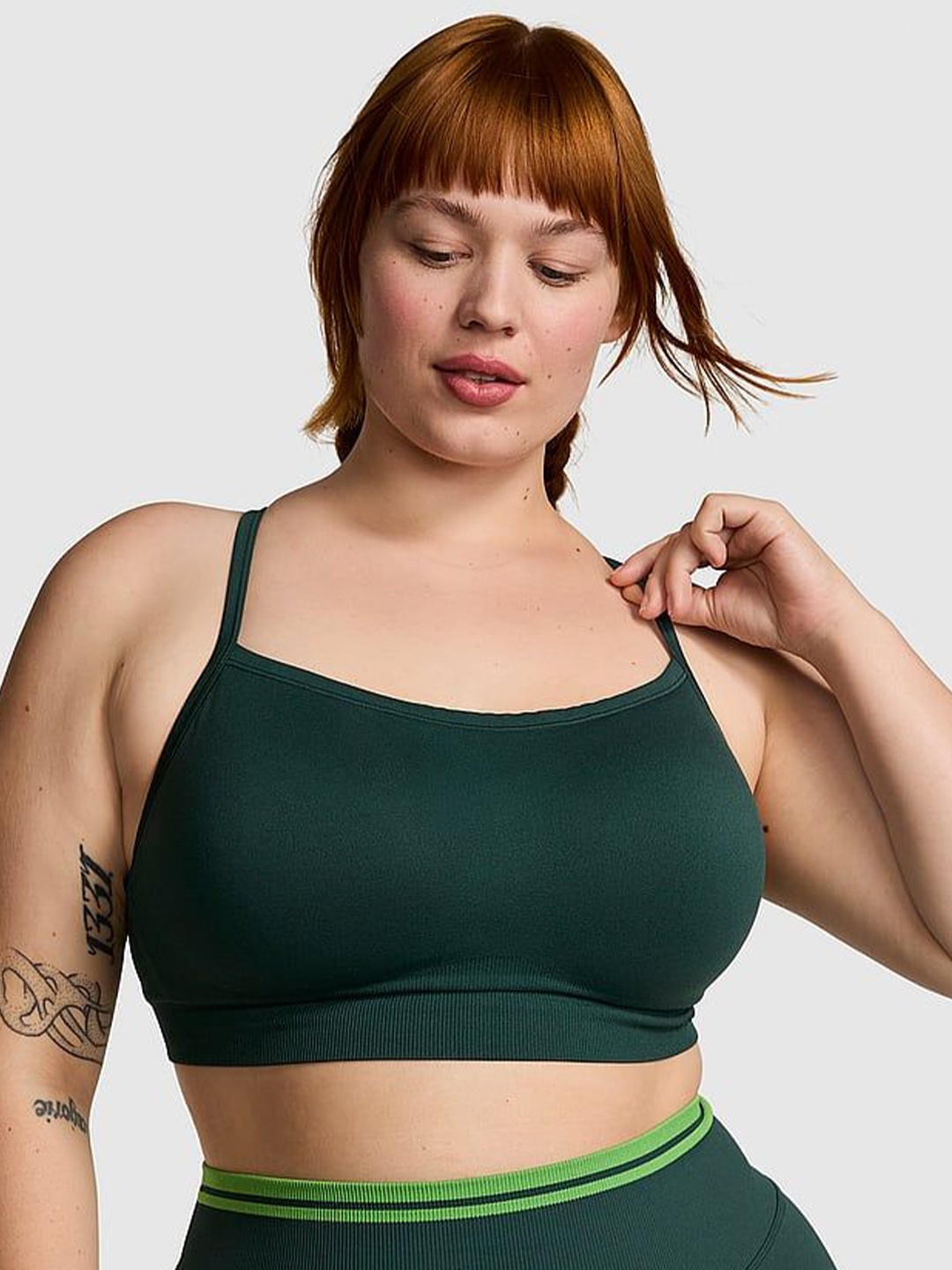 

Victoria's Secret Bra Medium Coverage Lightly Padded, Green