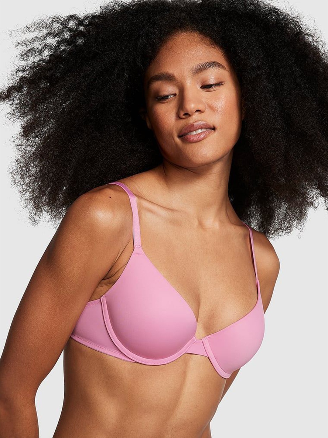 

Victoria's Secret Bra Medium Coverage Underwired Heavily Padded, Pink