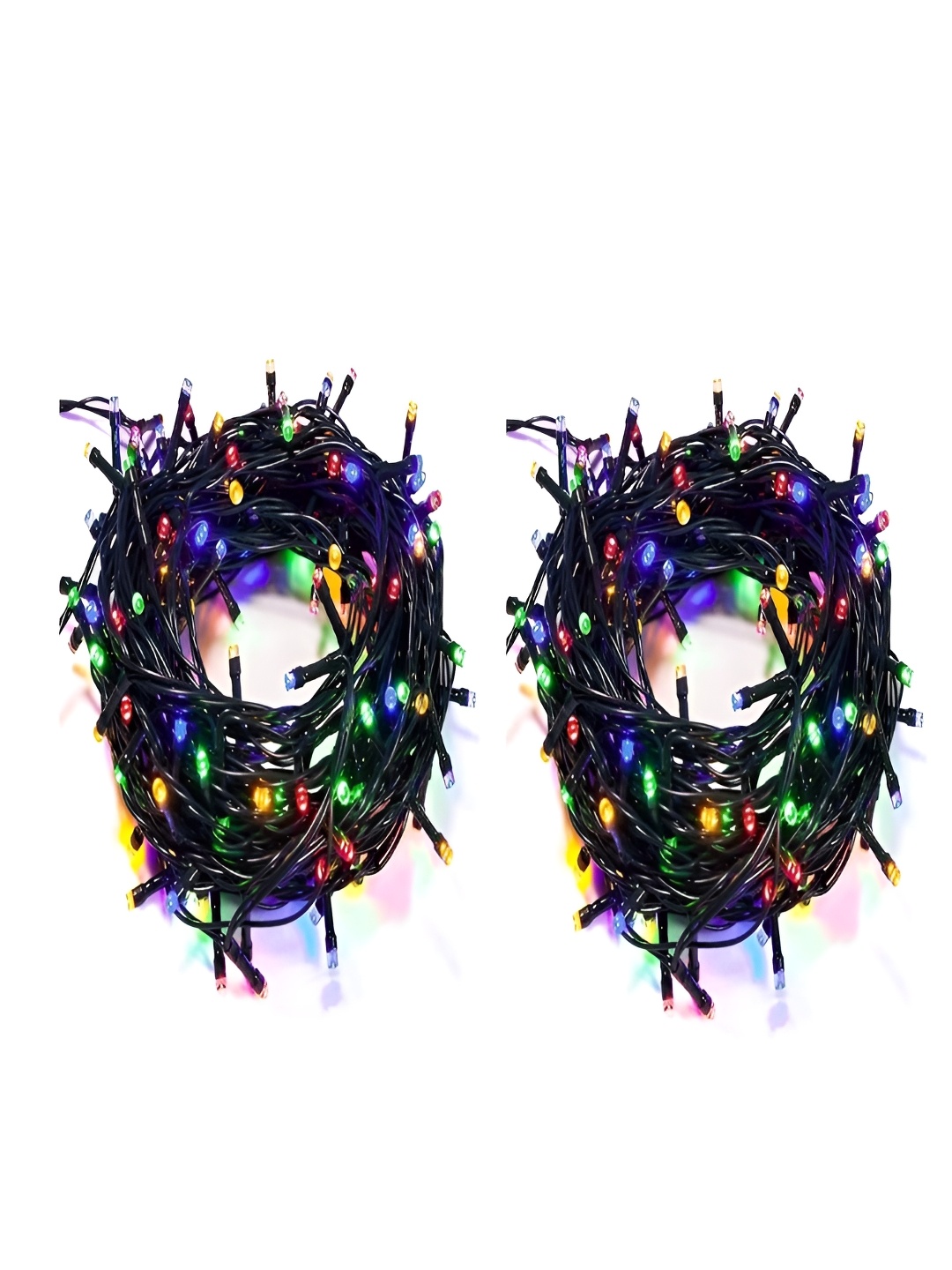 

Home Delight Blue & Red 2 Pieces 44 LEDs Rice Shape String Lights