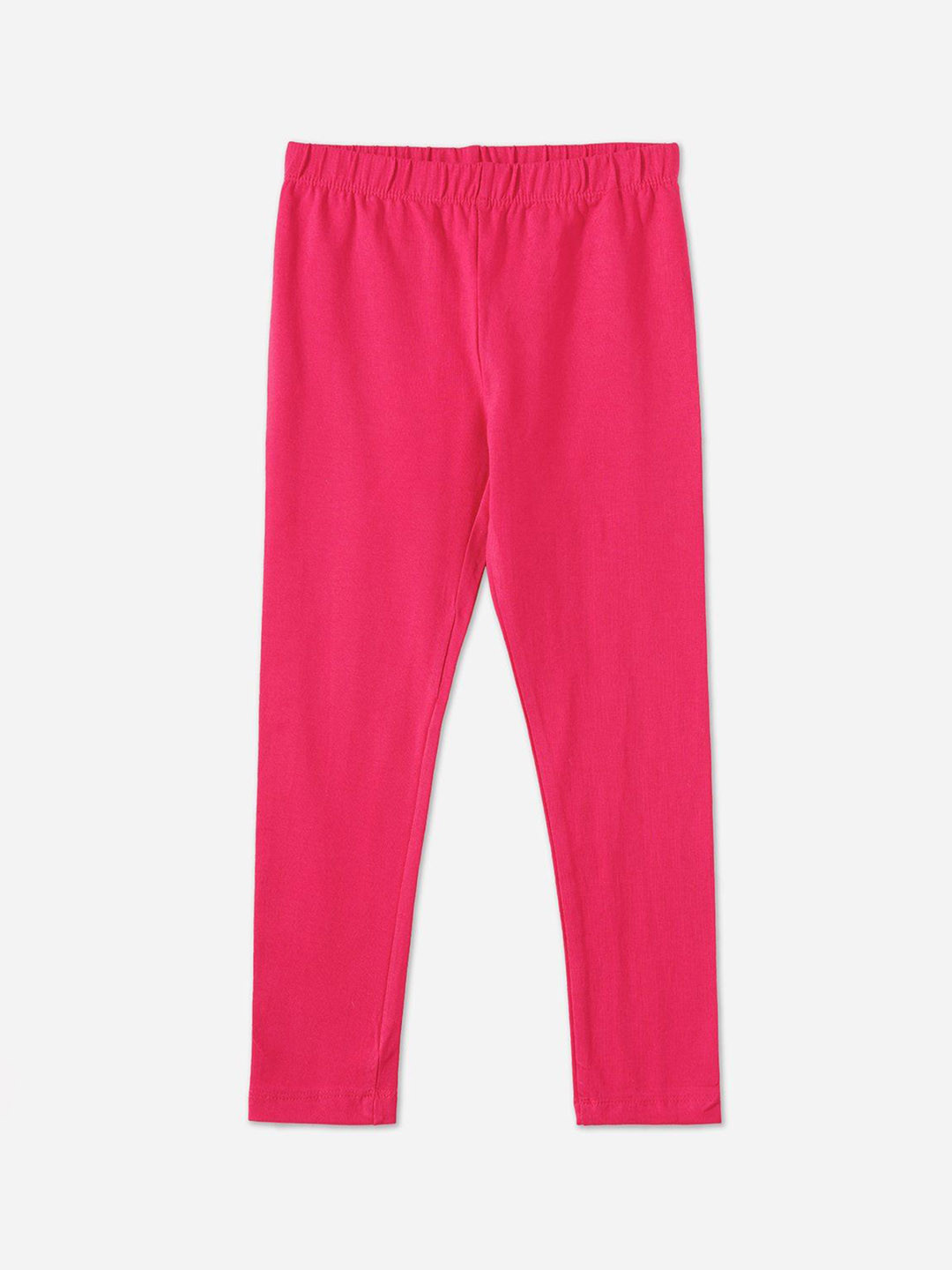 

BAESD Girls Cotton Ankle Length Leggings, Pink