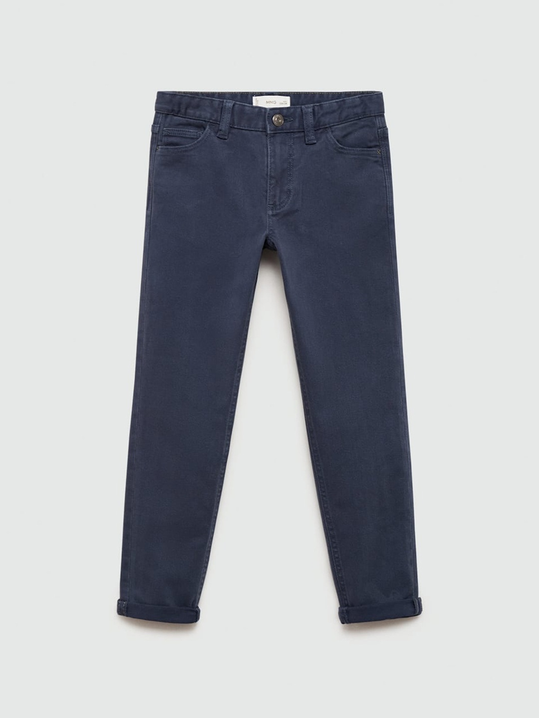 

Mango Kids Boys Regular Fit Stretchable Jeans, Blue