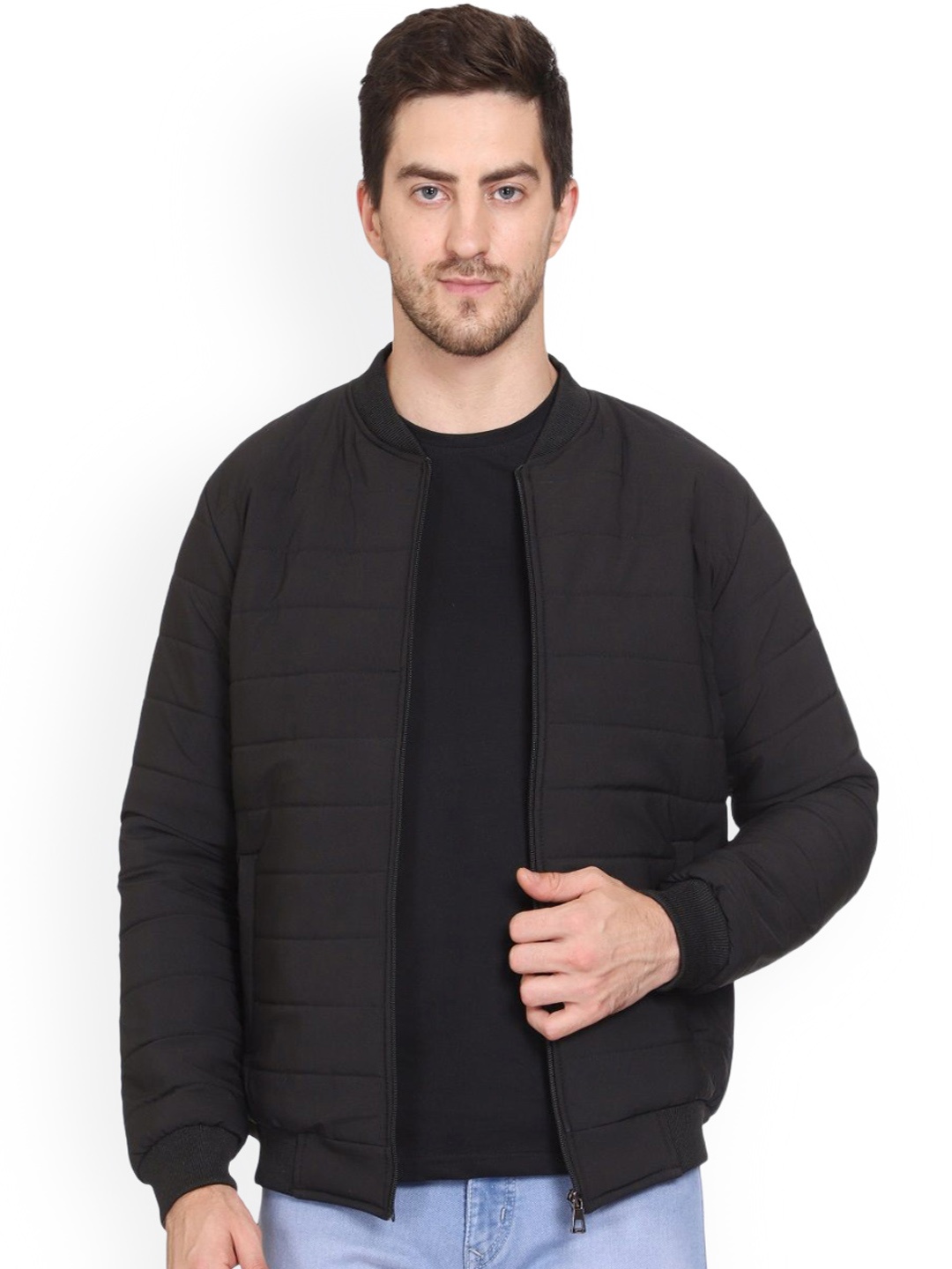 

BAESD Men Lightweight Outdoor Bomber Jacket, Black