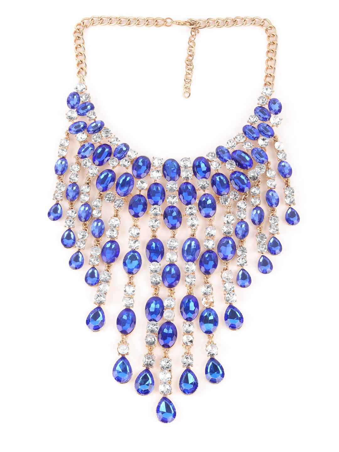 

ODETTE Kundan Studded Choker Necklace, Gold