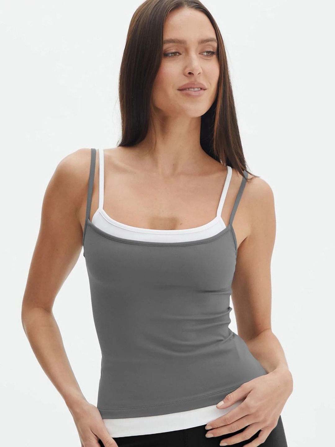 

StyleCast Top, Grey