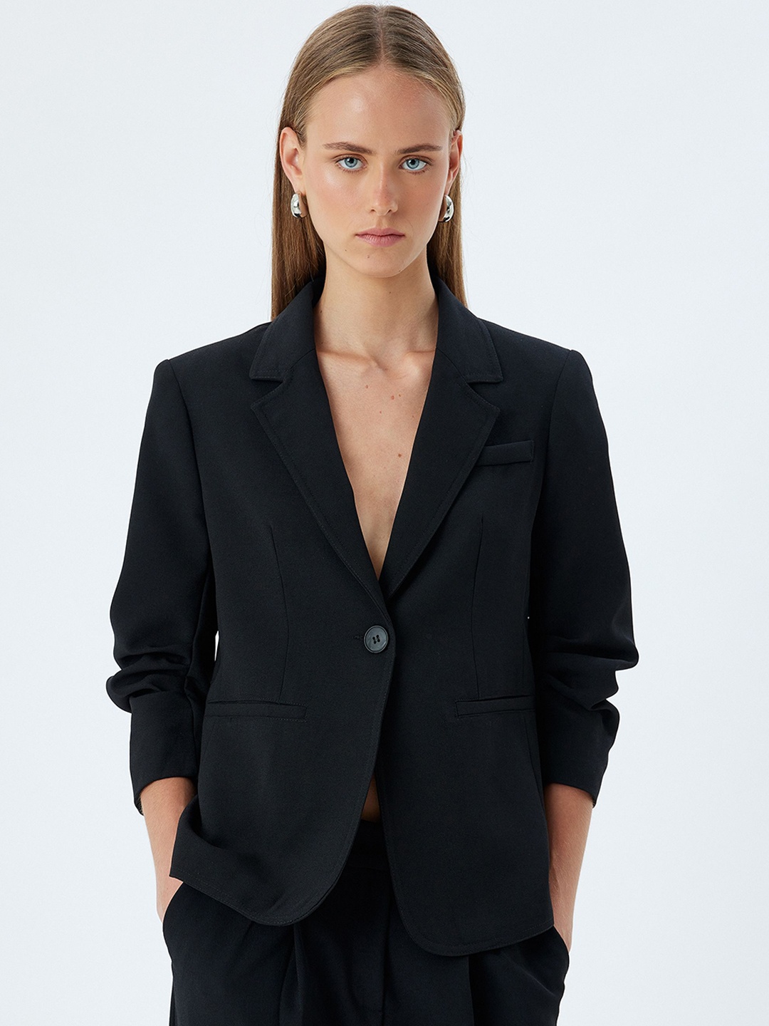 

Koton Women Tailored Jacket, Black