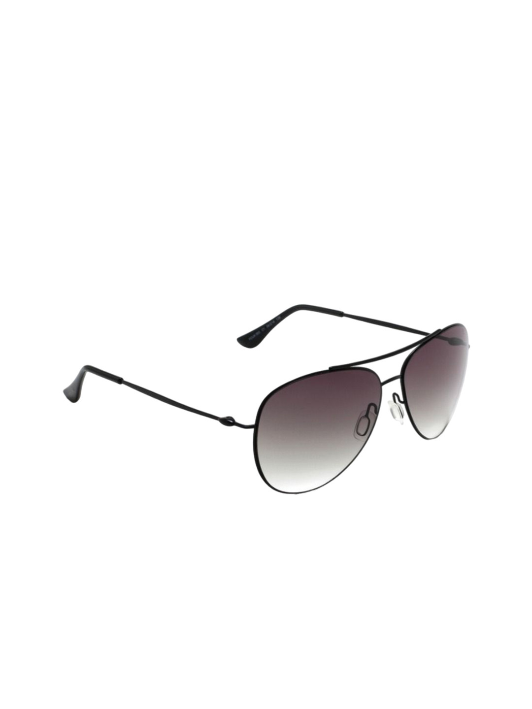 

French Connection Unisex Aviator Sunglasses with UV Protected Lens FCUK 003 C1, Black