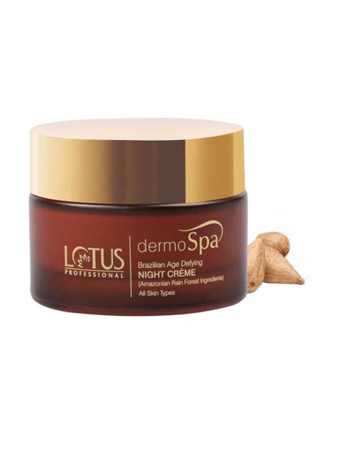 

Lotus Professional DermoSpa Brazilian Age Defying Night Creme 50 g, Coffee brown