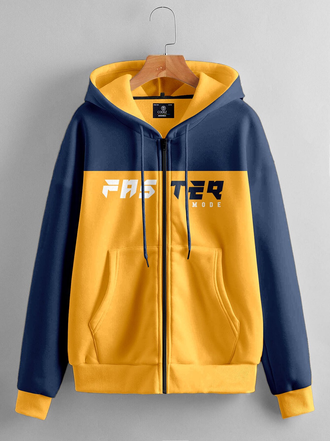 

CODEZ Boys Hooded Sweatshirt, Yellow