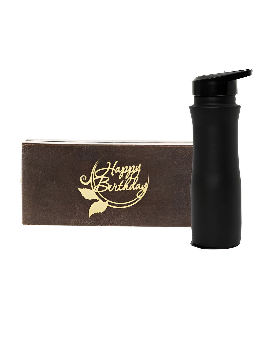 

INTERNATIONAL GIFT Black Copper Water Bottle 1L