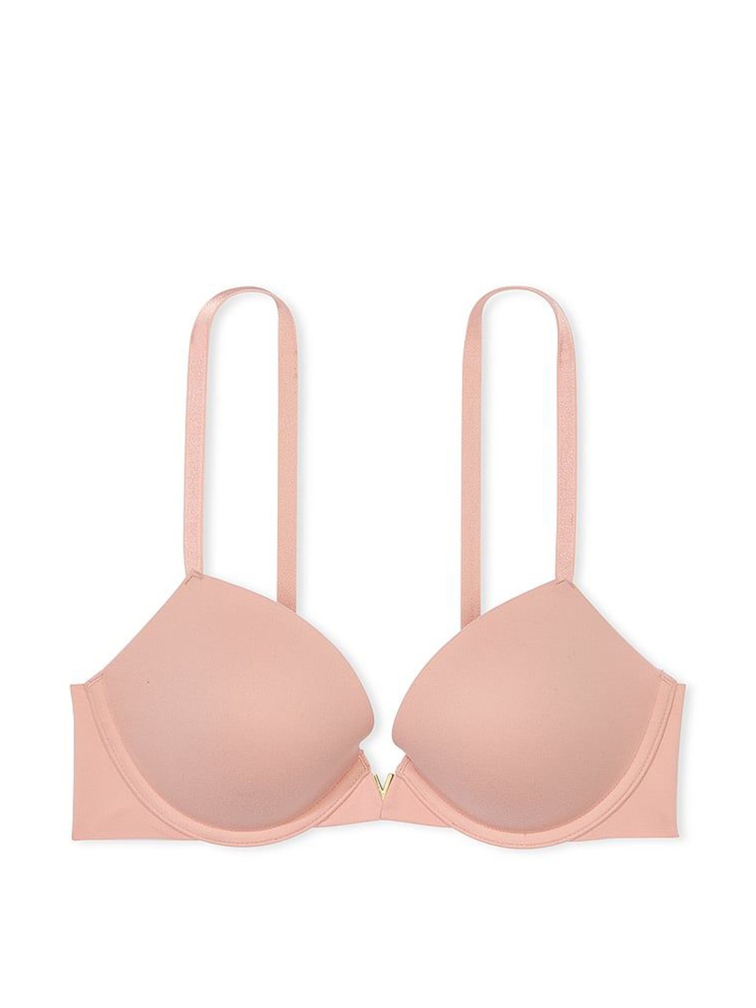

Victoria's Secret Bra Medium Coverage Underwired Heavily Padded, Beige