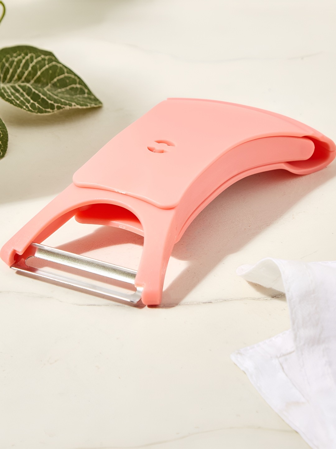 

Home Centre Rosemary Willy Pink Stainless Steel 2 in1 Peeler