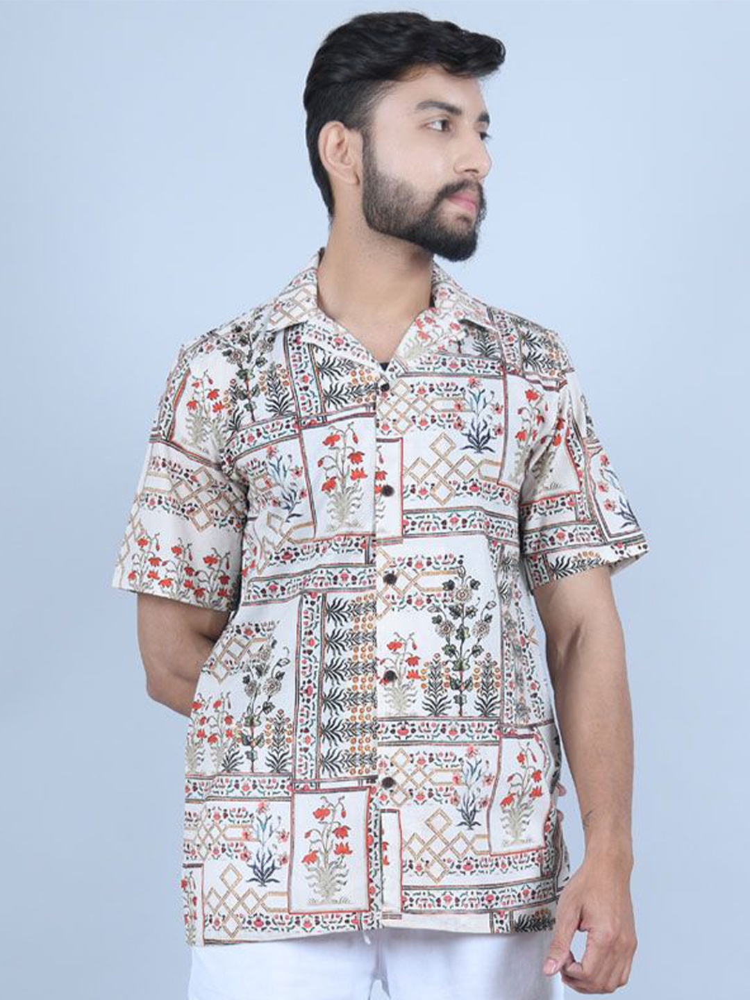 

Tistabene Men Standard Opaque Printed Casual Shirt, Multi