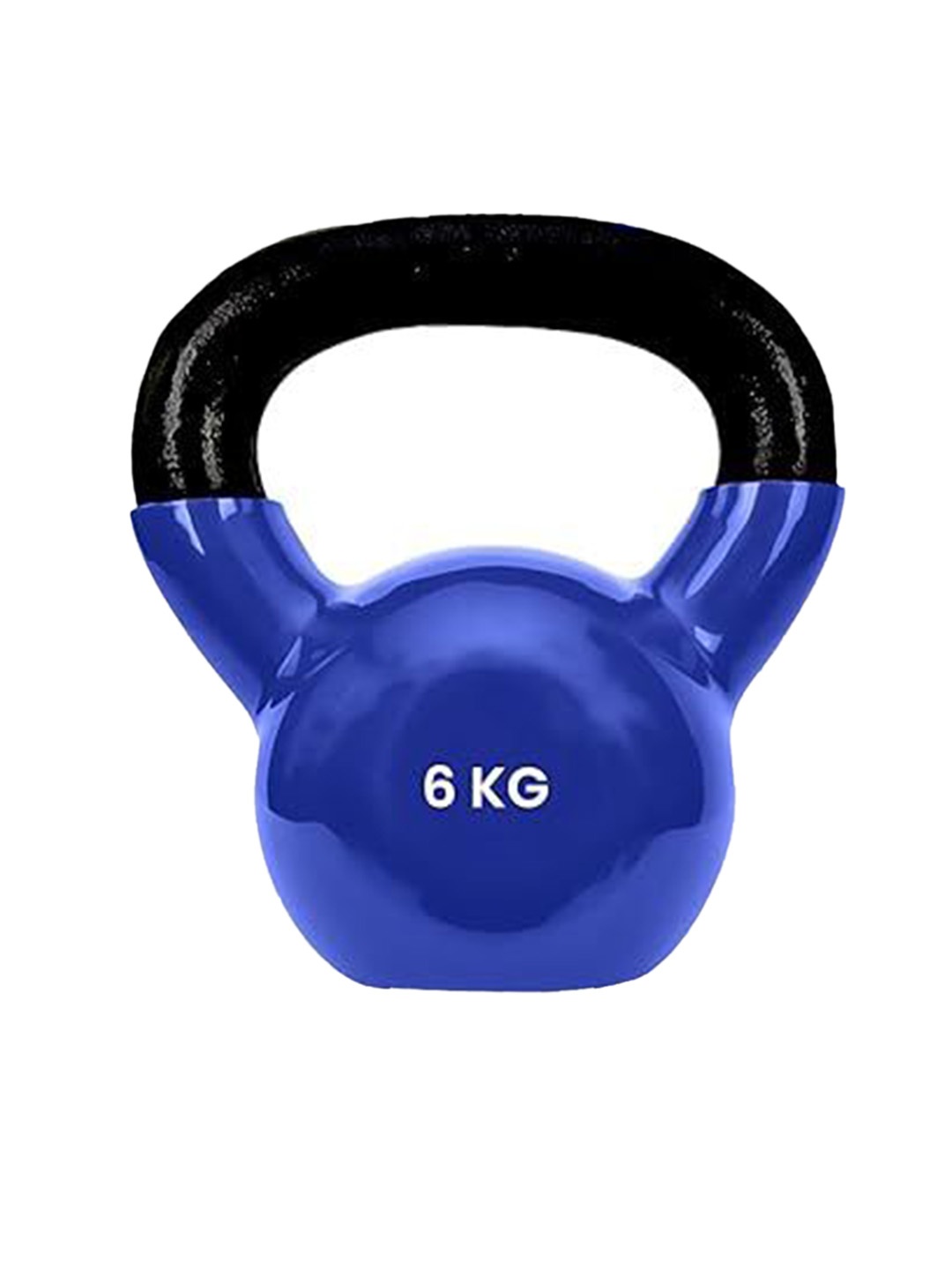 

STRAUSS Vinyl Kettlebell Weight For Home & Gym Sports Accessories, Blue