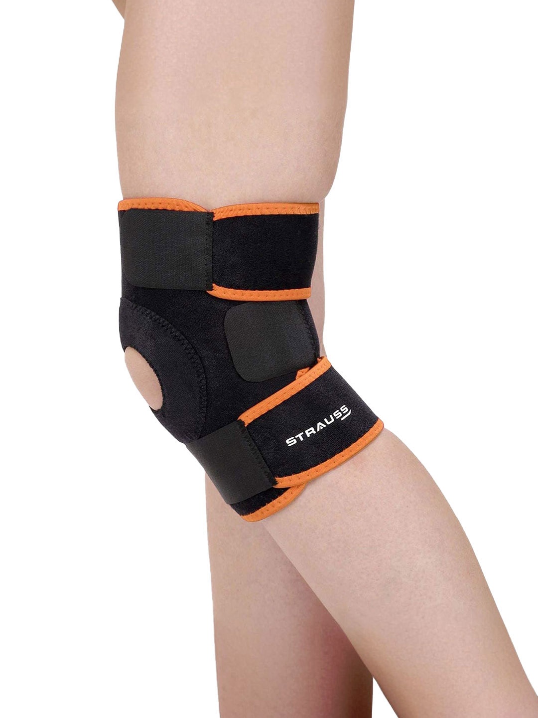 

STRAUSS Adjustable Knee Support Patella, Black