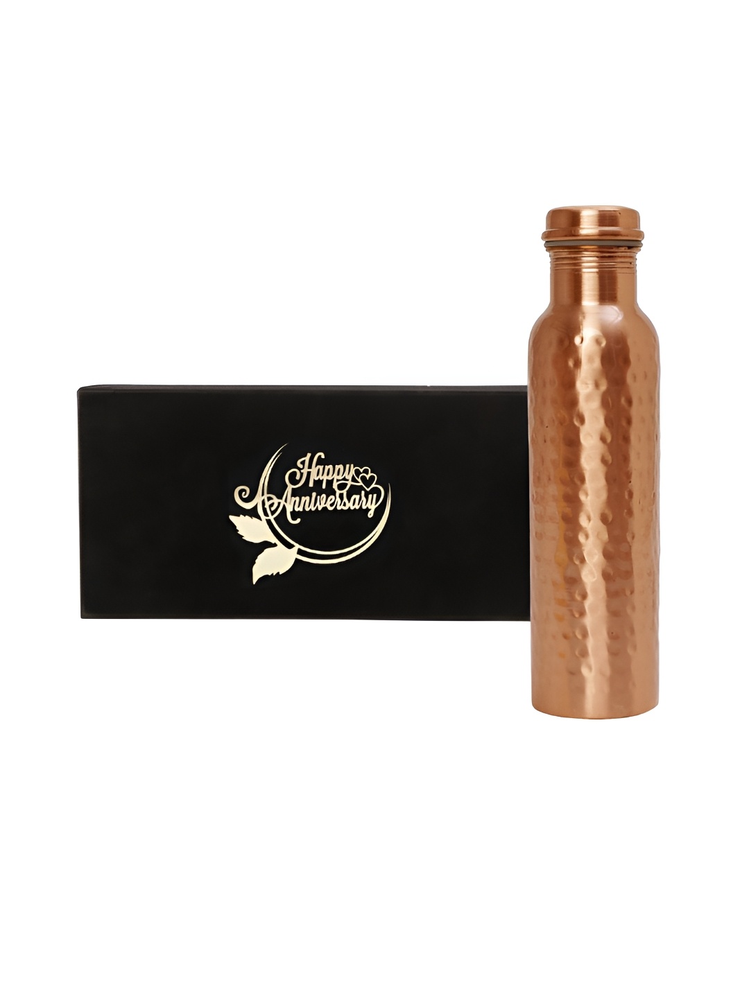 

INTERNATIONAL GIFT Copper Toned Glossy Water Bottle 1L