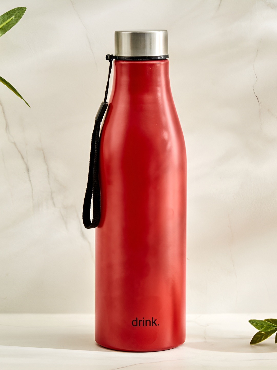 

Home Centre corsica fiesta Red Single Stainless Steel Solid Water Bottle 1.2L