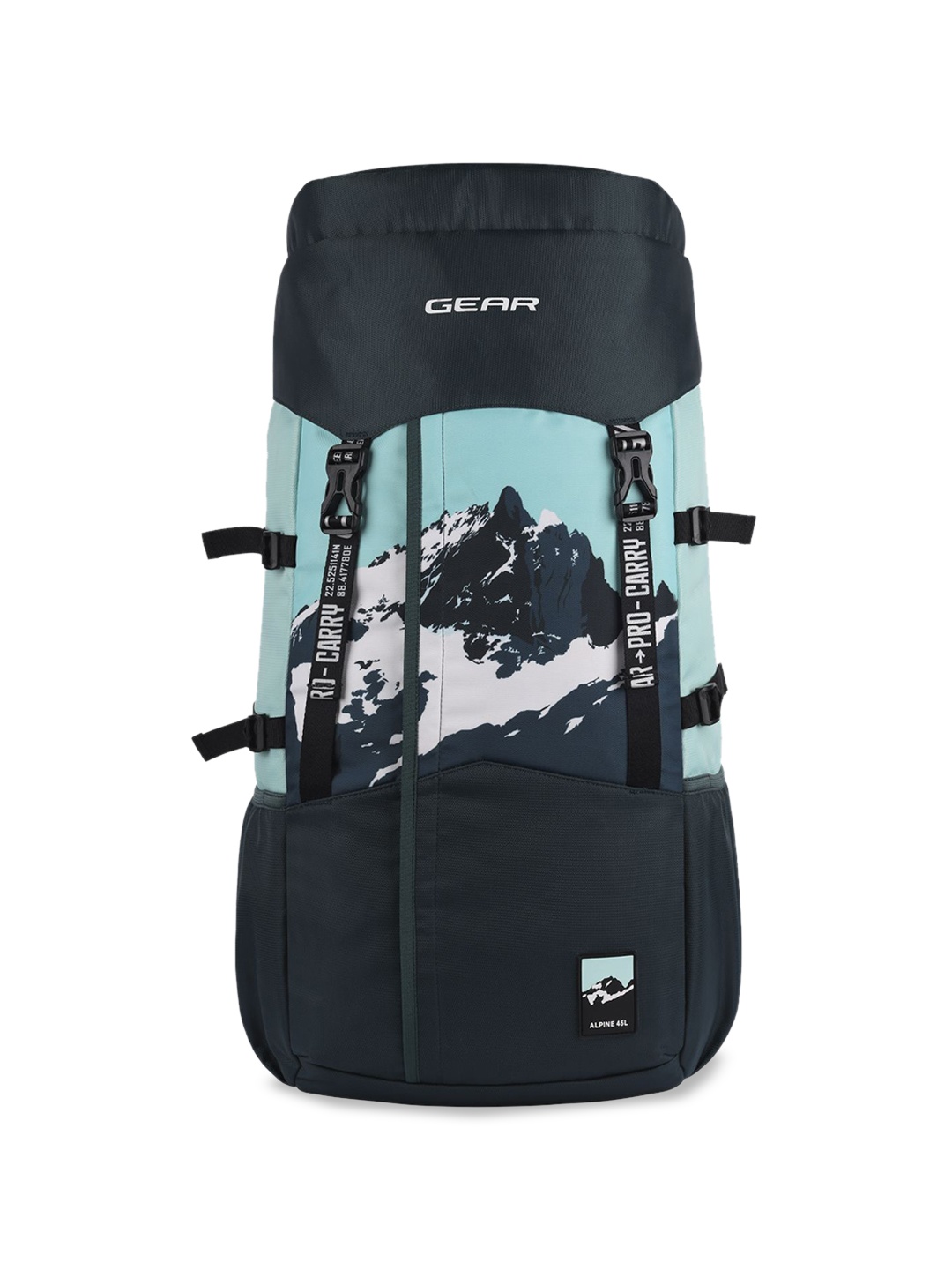 

Gear Graphic Design Light Weight Rucksacks, Blue