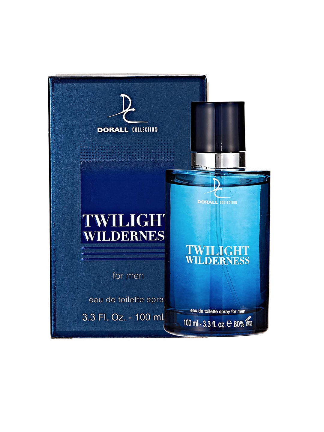 

Dorall Collection Men Twilight Wildrness Long Lasting Eau de Toilette - 100ml, Blue