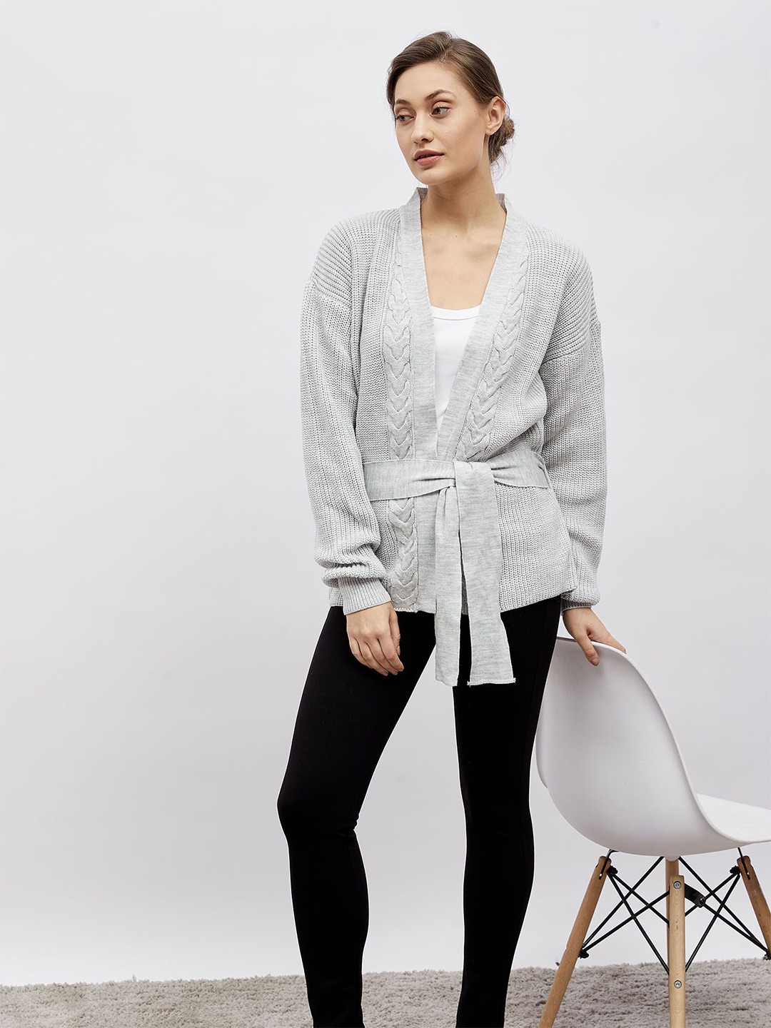 

SALT ATTIRE Women Woollen, Grey
