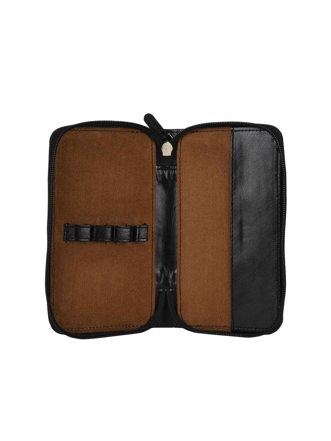 

essart Small Zipper 4 Pen Case, Black