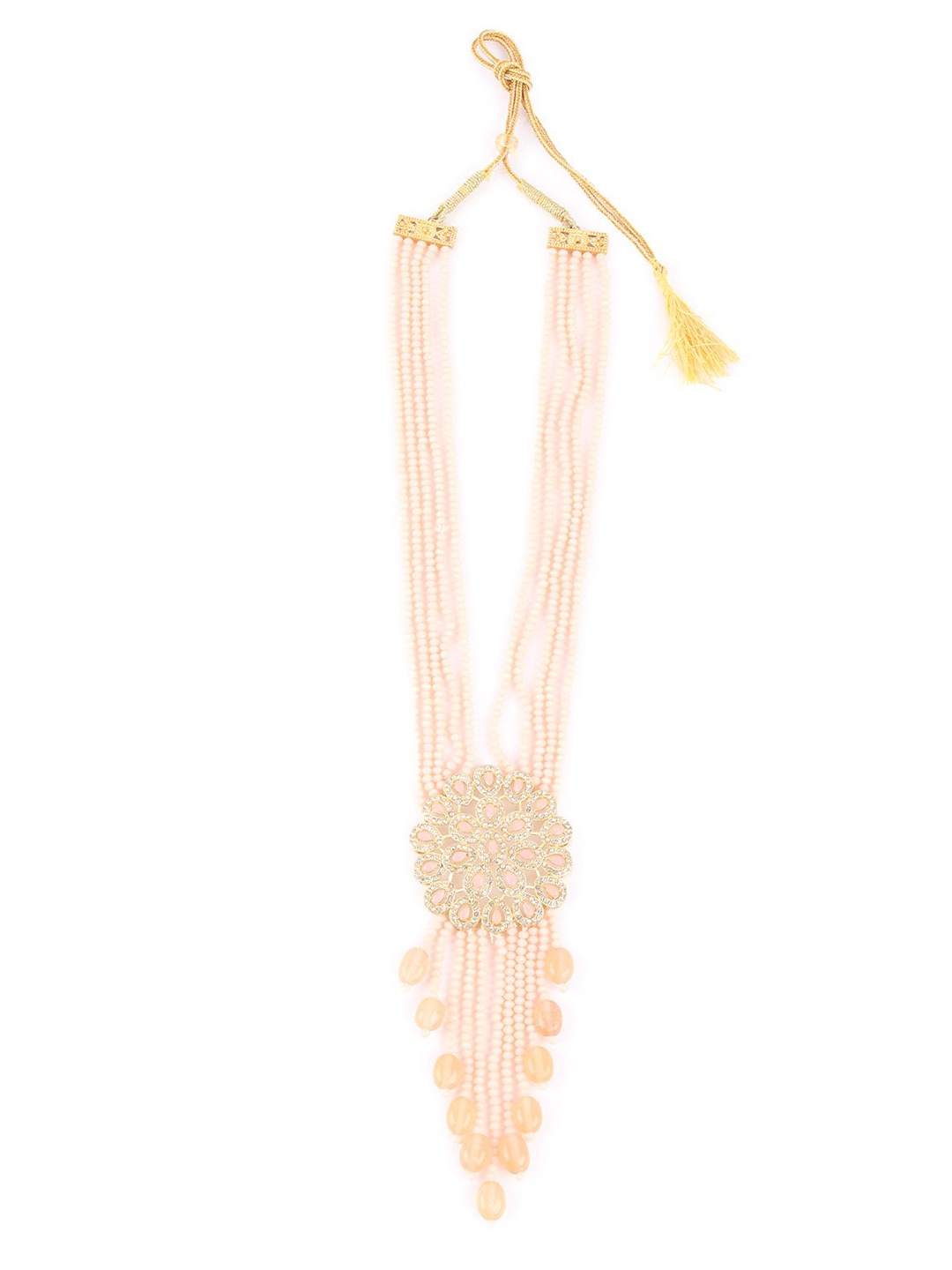 

ODETTE Artificial Beads Layered Necklace, Gold
