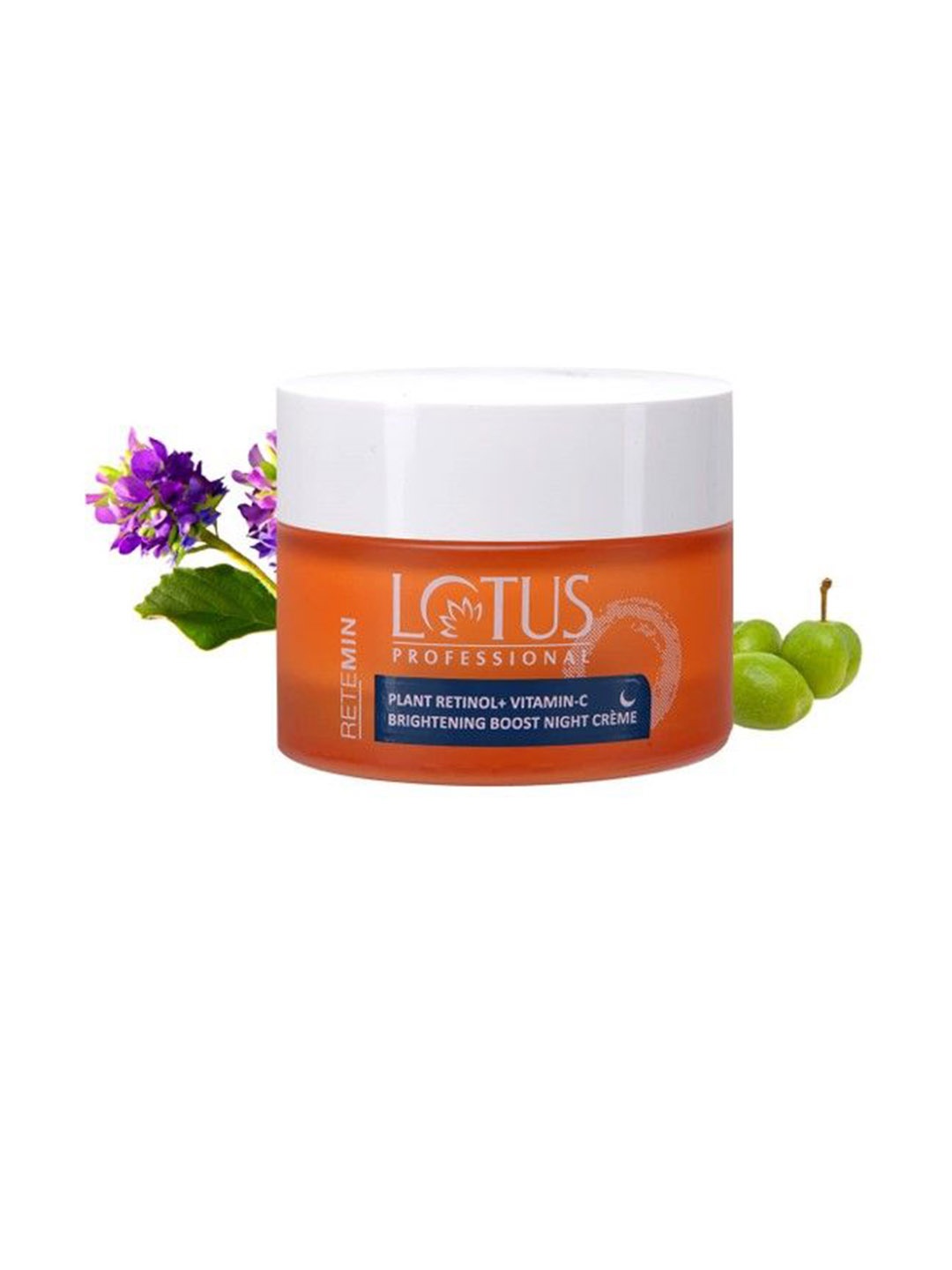 

Lotus Professional Retemin Plant Retinol + Vitamin C Brightening Boost Cream-50g, Orange