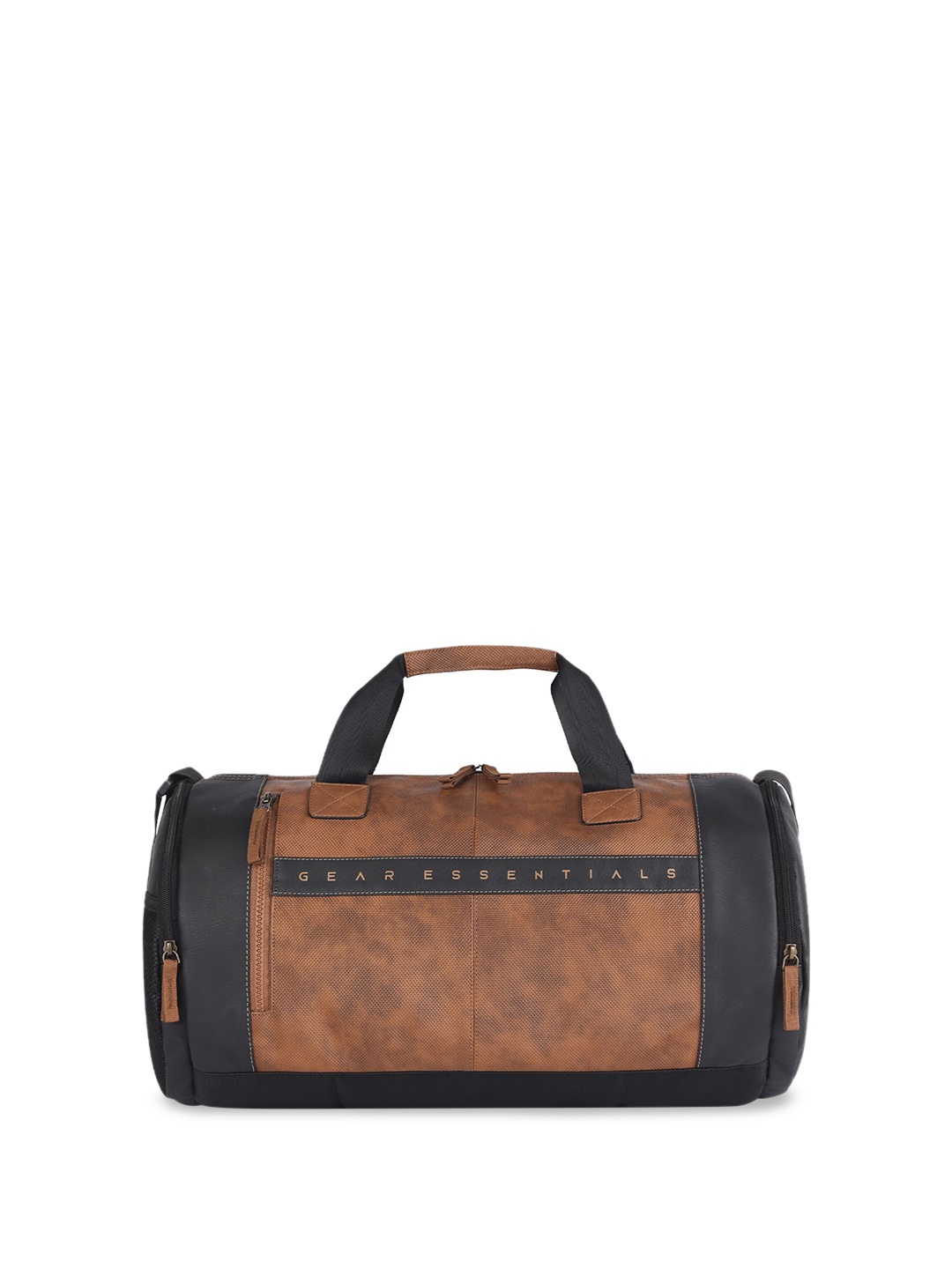 

Gear Colourblocked Large Casual Duffel Bag, Brown