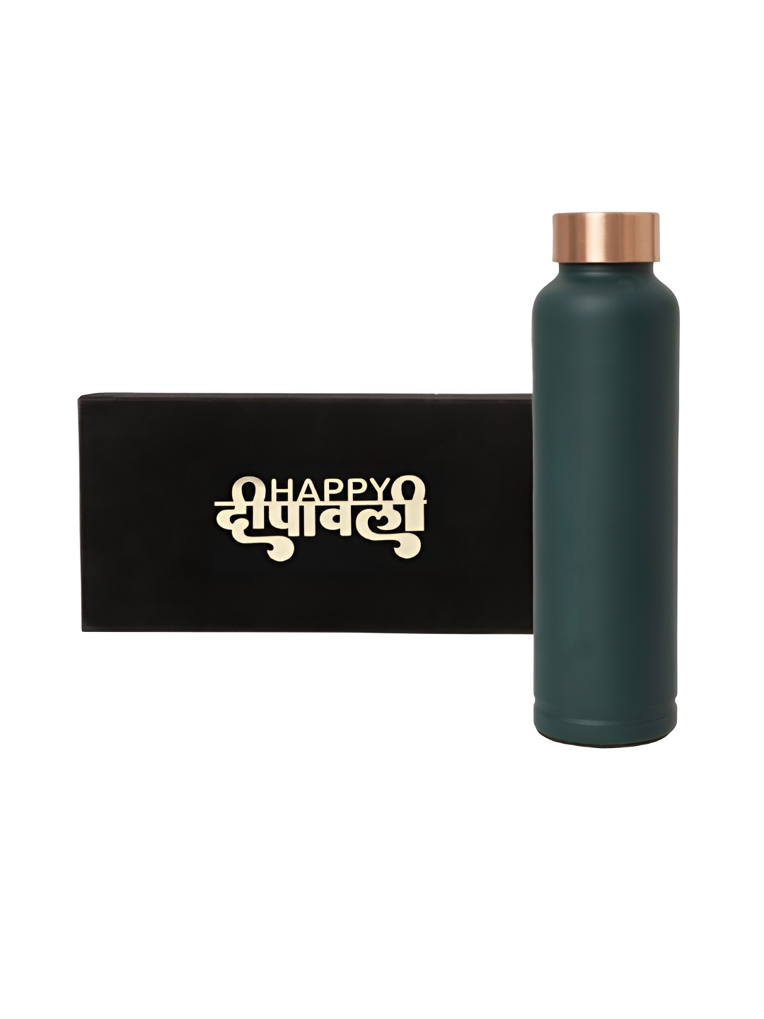 

INTERNATIONAL GIFT Green Copper Water Bottle 1L
