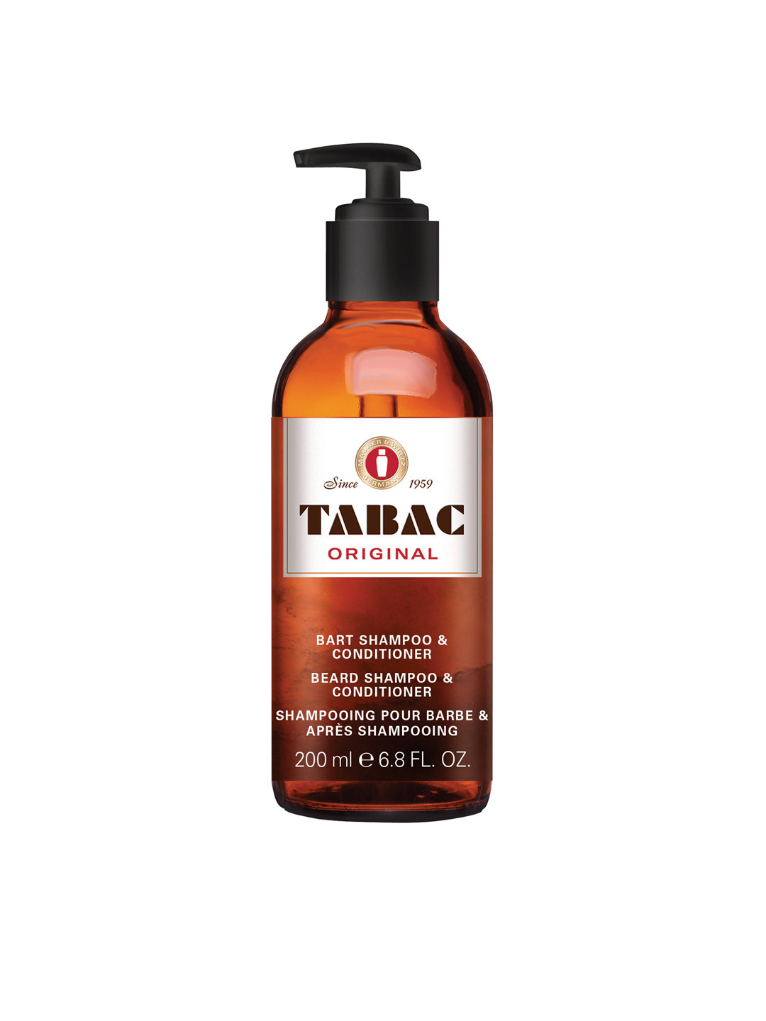 

Tabac Original Bart Beard Shampoo & Conditioner - 200ml, Brown