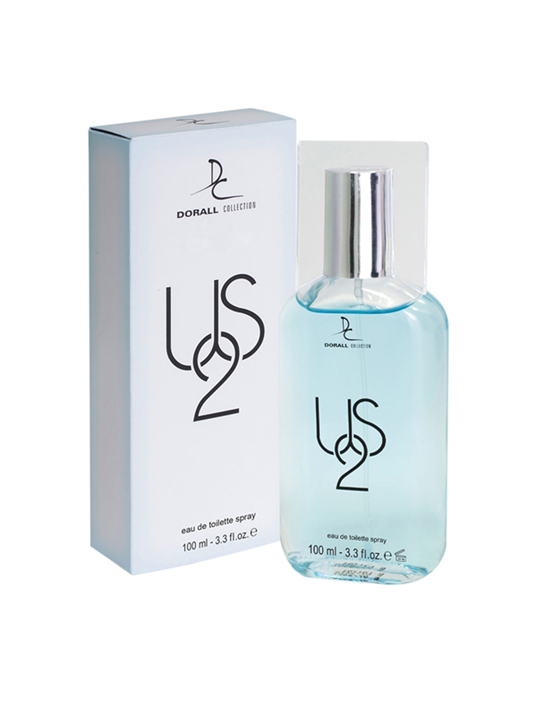 

Dorall Collection US2 Long Lasting & Refreshing Eau de Toilette - 100ml, Transparent