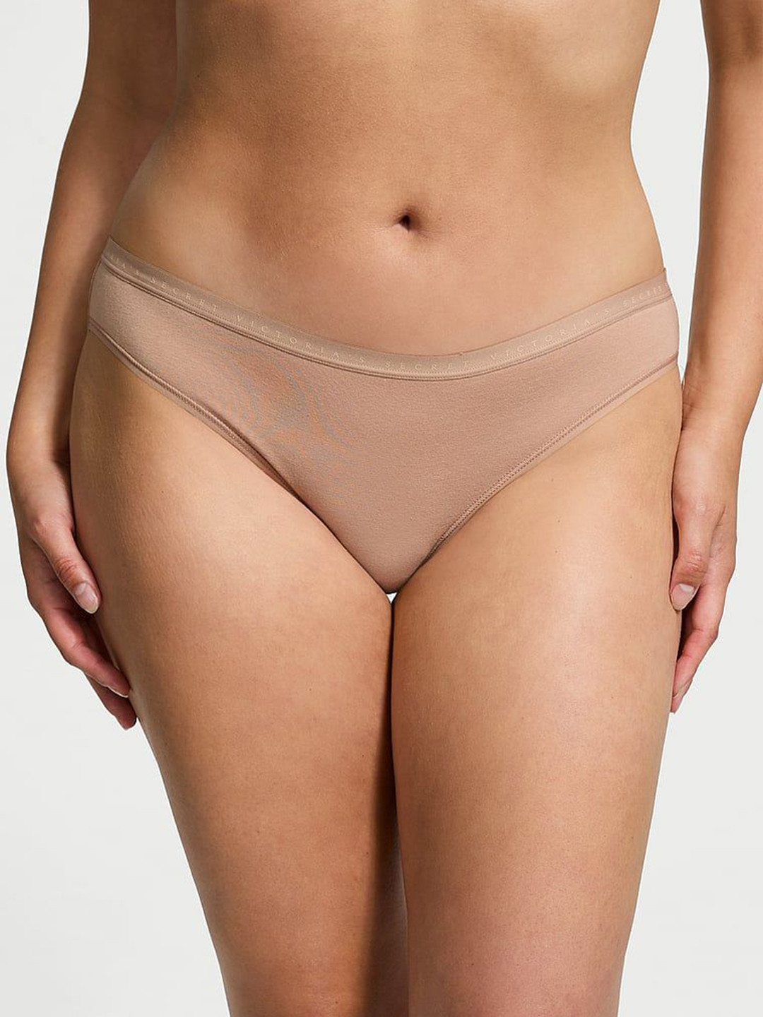 

Victoria's Secret Women Low Rise Bikini Briefs, Beige