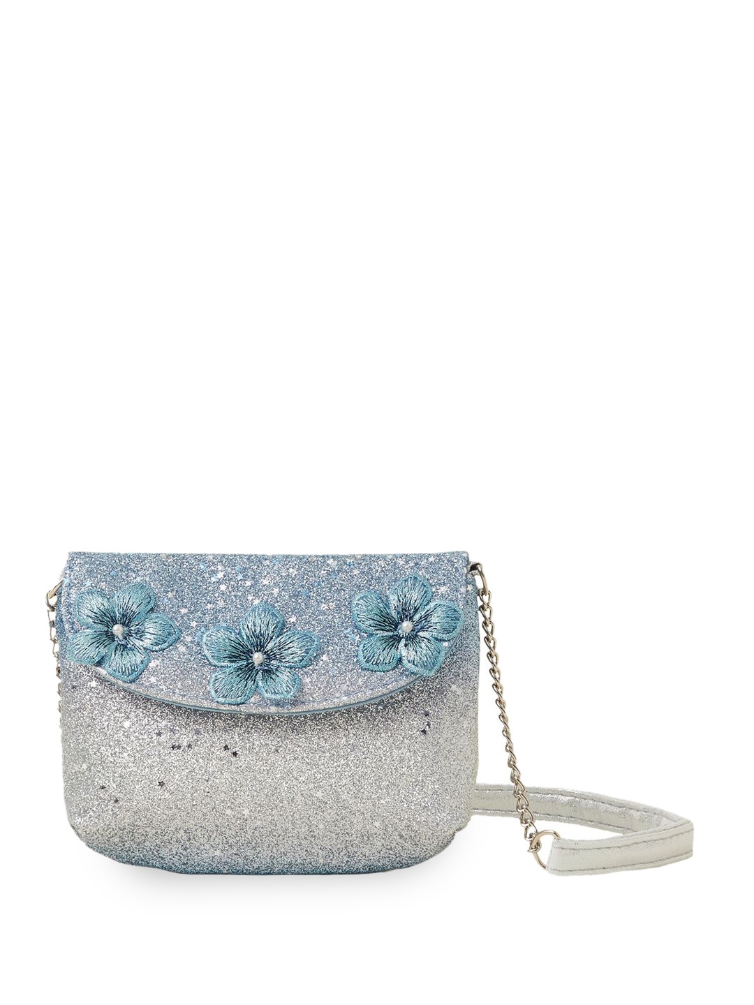 

Accessorize PU Swagger Sling Bag, Blue
