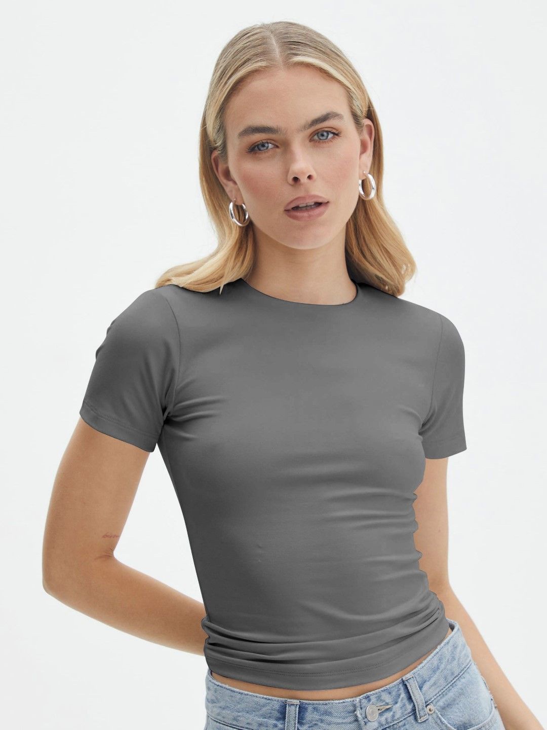 

StyleCast Top, Grey