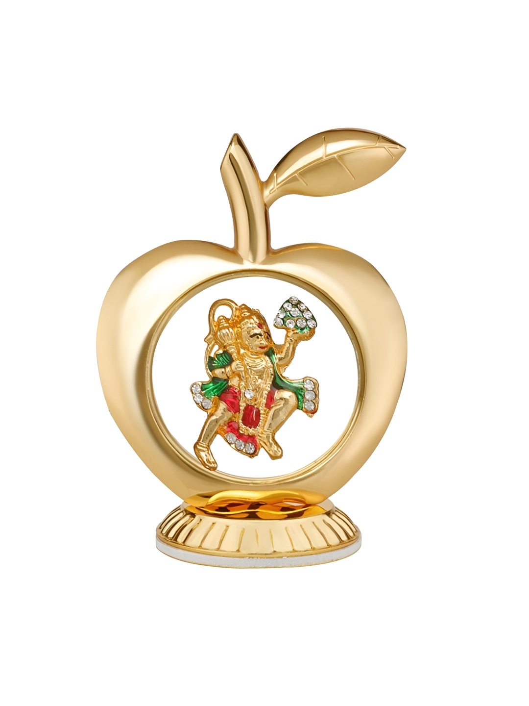 

INTERNATIONAL GIFT Gold-Toned Hanuman Idol for Car Dashboard