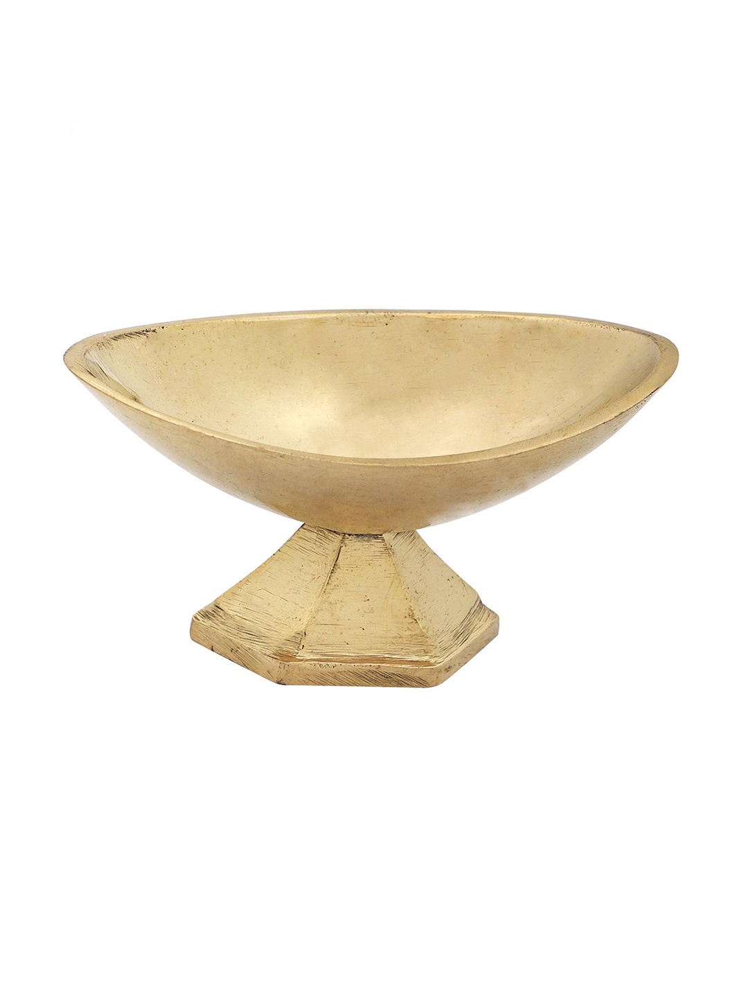 

Exotic India 1.5" Brass Vibhooti Stand, Gold